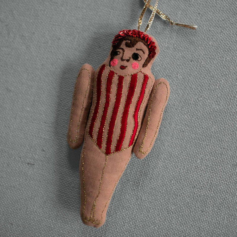 Chubby Carnival Babies - Cotton & Lavender filled Ornament