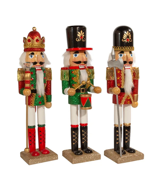 15" NUTCRACKER KNG/SOLDIER