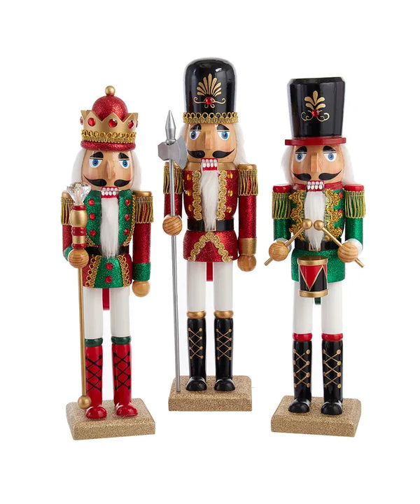 15" NUTCRACKER KNG/SOLDIER