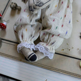 Twins, Cotton Wall Hanging, Art Doll