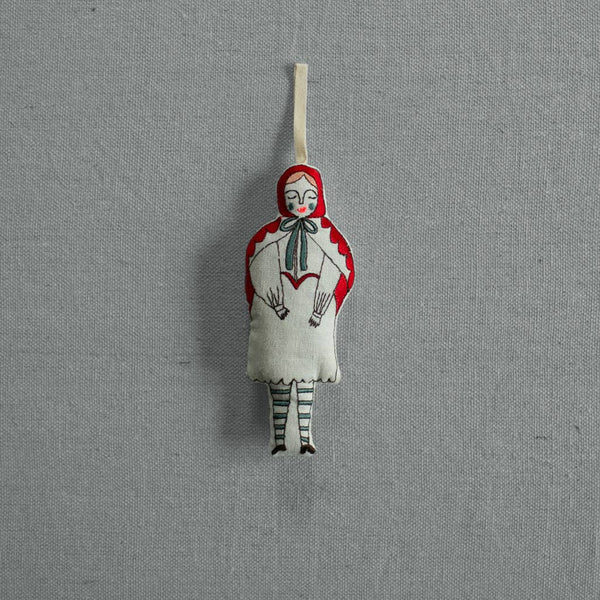 Little Red - Cotton & Lavender filled Ornament, Scented