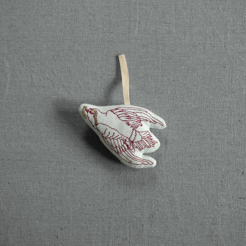 Noah Dove - Lavender & Cotton filled Ornament, Scented Token