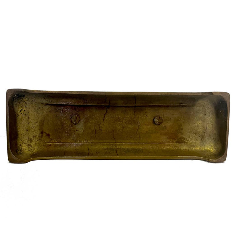 Antiqued Brass Horse Door Stopper- Antique Vintage Style