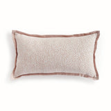 Britt Lumbar Indoor-Outdoor Pillow, Bulsh Pink
