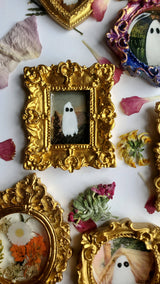 Ghosts on Vacation mini art