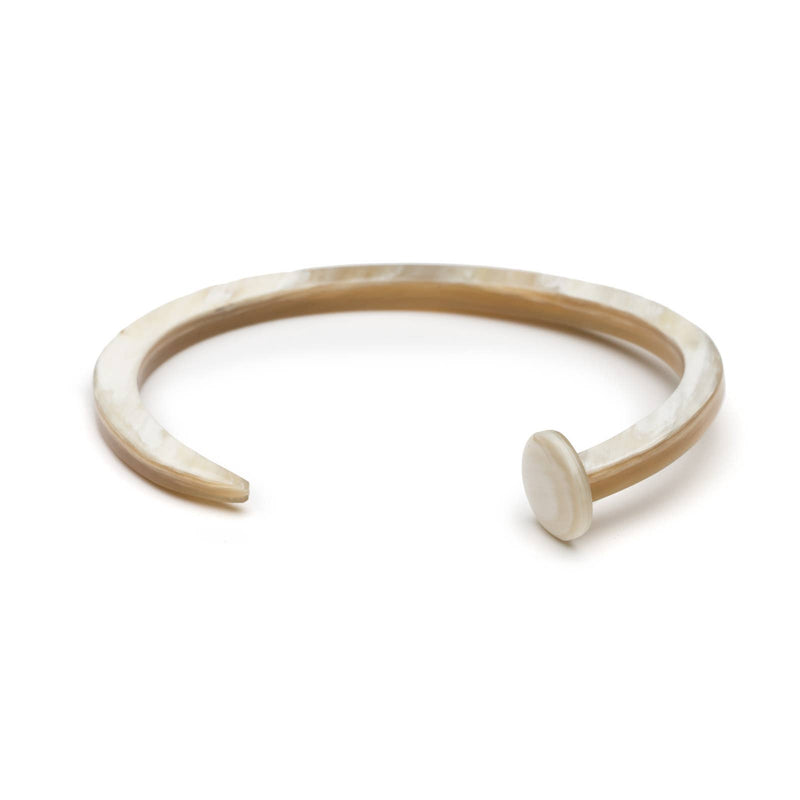 2.5" Nail Bracelet Natural