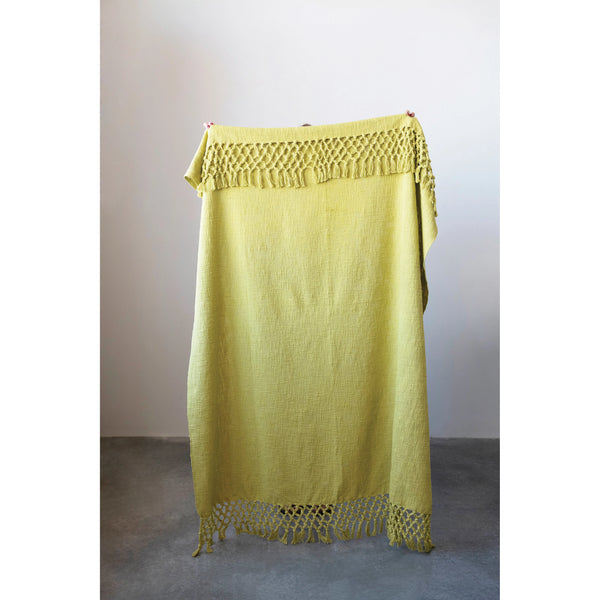 Cotton Woven Throw