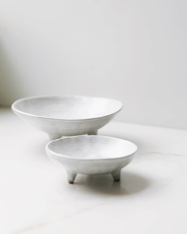 Footed Ceramic Bowl