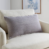 Sasha Lumbar Indoor-Outdoor Pillow, Taupe Mocha