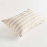 Grant Lumbar Indoor-Outdoor Pillow, Tan & Cream