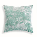 Hana Square Indoor-Outdoor Pillow 24", Teal Blue