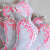 Magical Unicorn- Cotton & Lavender filled Ornament, Scented