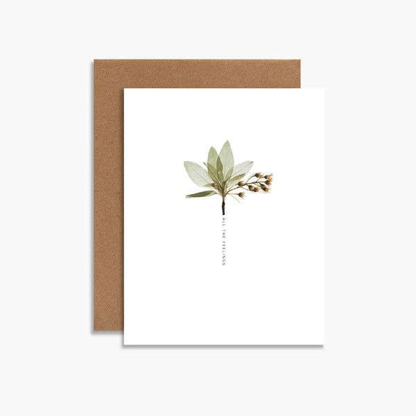 All The Feelings Greeting Card