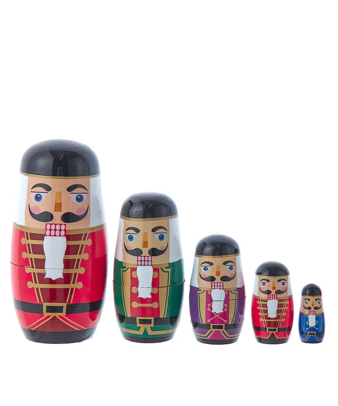 NUTCRACKER NESTING DOLL SET