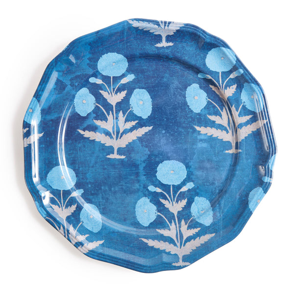 Poppy Blue Side Plates Set of Four