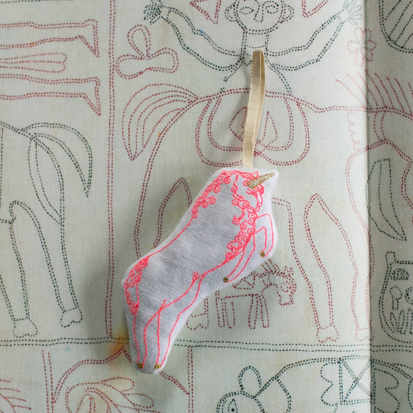 Magical Unicorn- Cotton & Lavender filled Ornament, Scented