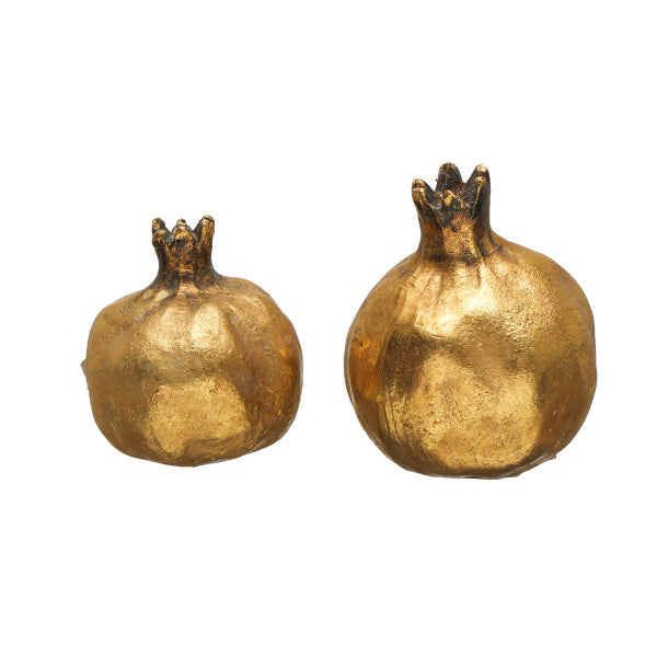 Large Gold Pomegranate