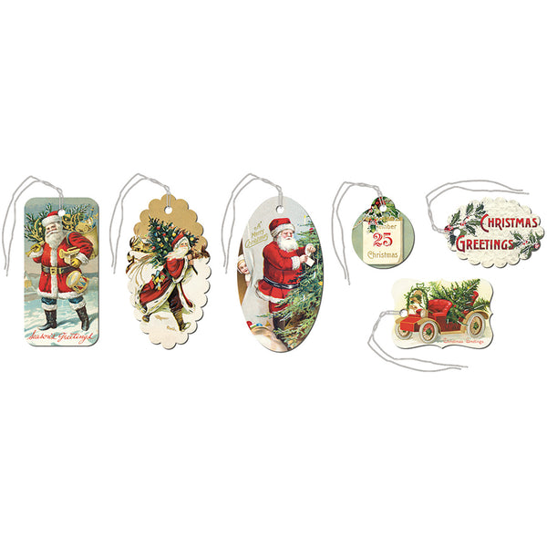 Christmas Santa Gift Tags