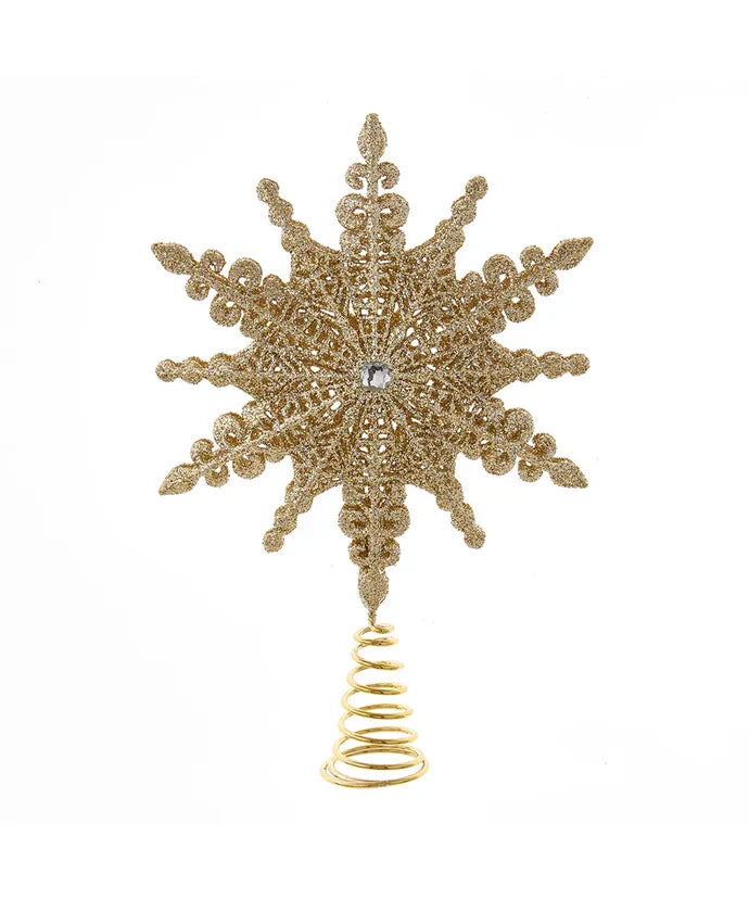 8" Vintage Like Champagne Tree topper