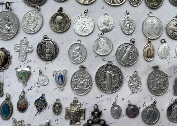 Antique Prayer Medallions