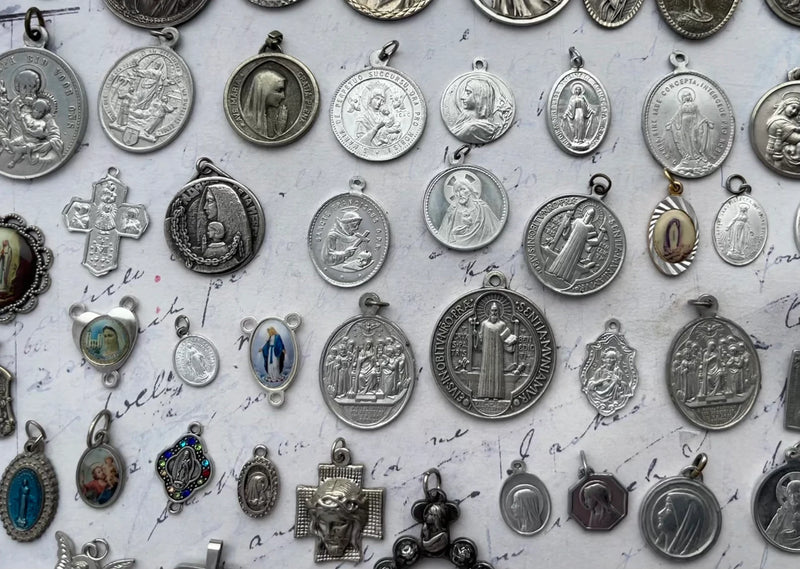 Antique Prayer Medallions