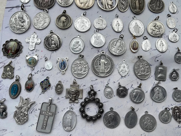 Antique Prayer Medallions