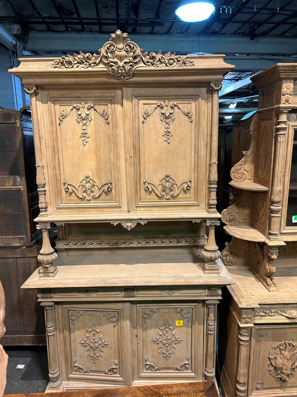 Vintage 2 Piece European Cabinet