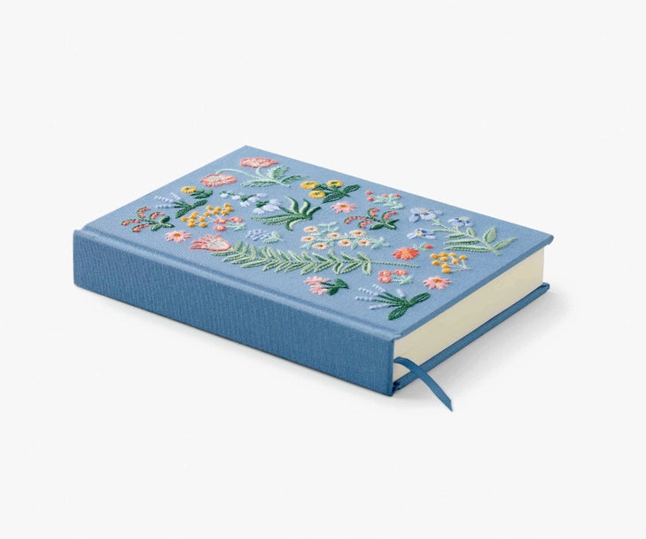 Menagerie Garden Embroidered Journal