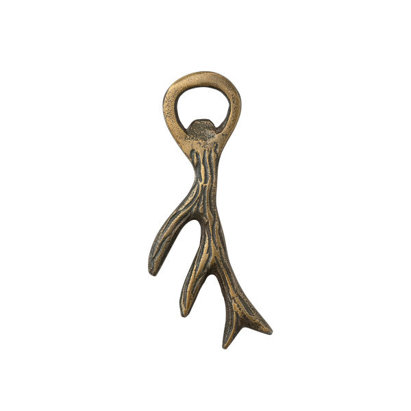 Gold Antler Bottle Opener