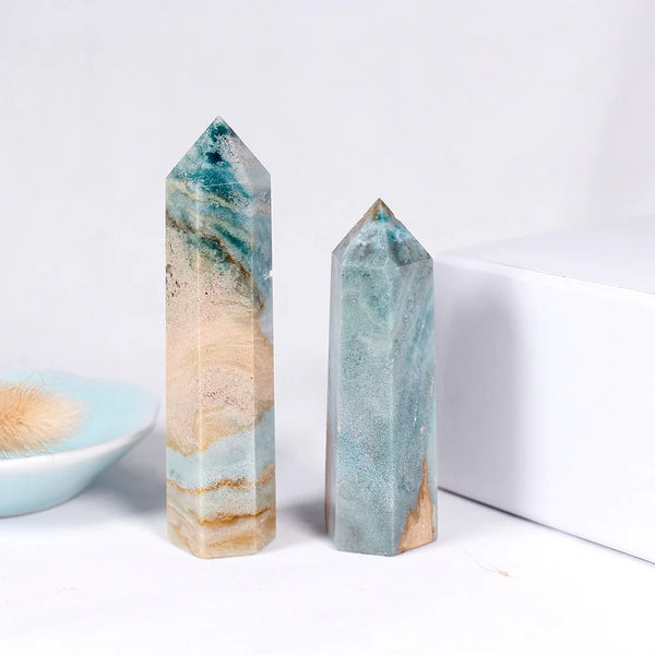 Ocean Jasper Crystal Point