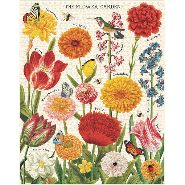 Flower Garden 1,000 Piece Puzzle