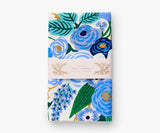 Garden Party Blue Tea Towel