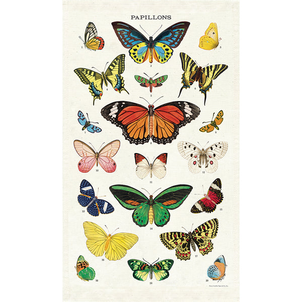 Butterflies Tea Towel