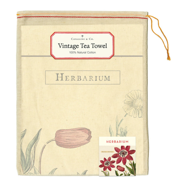 Herbarium Tea Towel