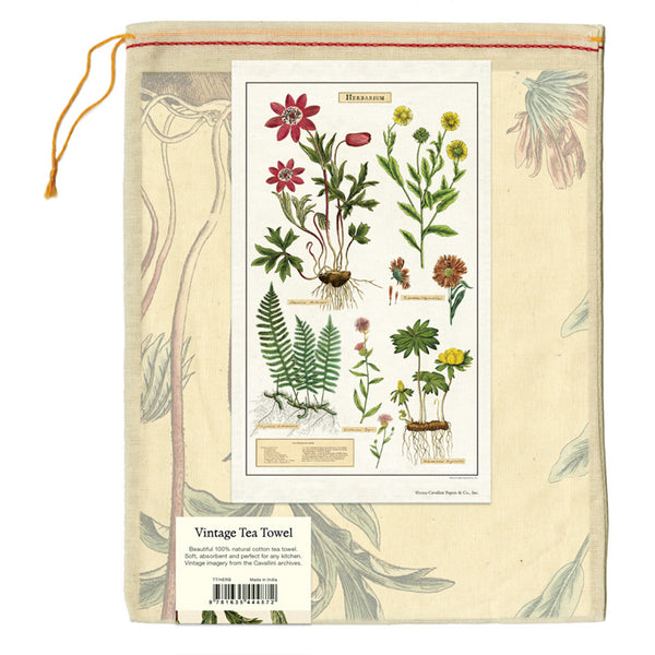 Herbarium Tea Towel