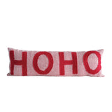 36" Ho Ho Cotton Lumbar Pillow