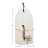 Cheese/Cutting Board with Canape Knife, Set of 2