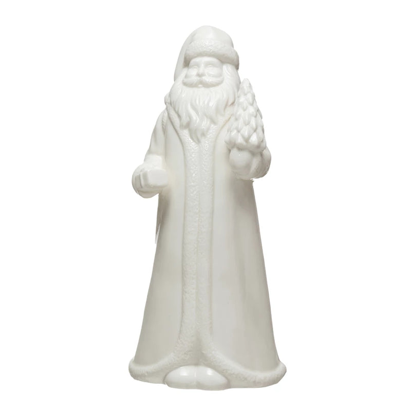 Stoneware Santa