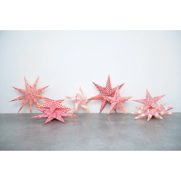 7-point Paper Star Ornament