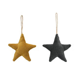 5" Fabric Star Ornament