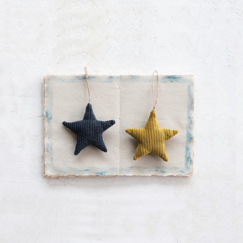 5" Fabric Star Ornament