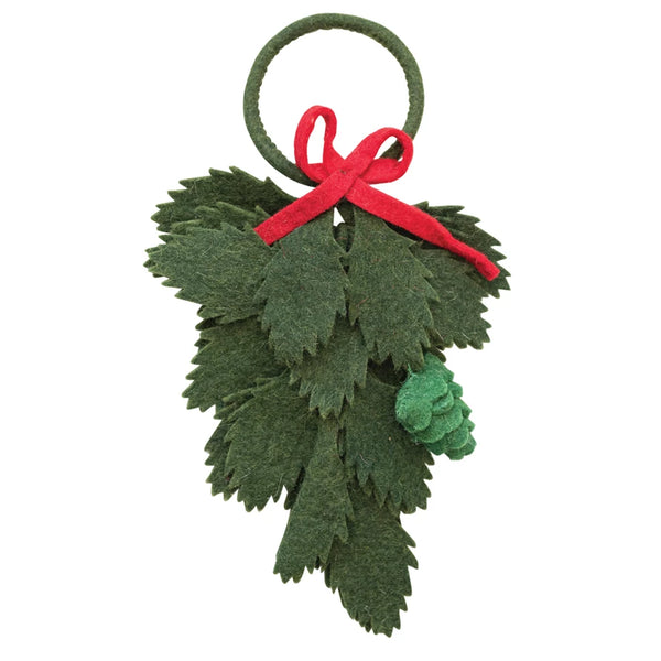 Wool Felt Leaf Door Hanger