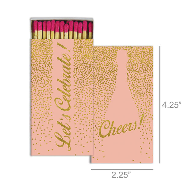 Matches - Cheers - Gold Foil