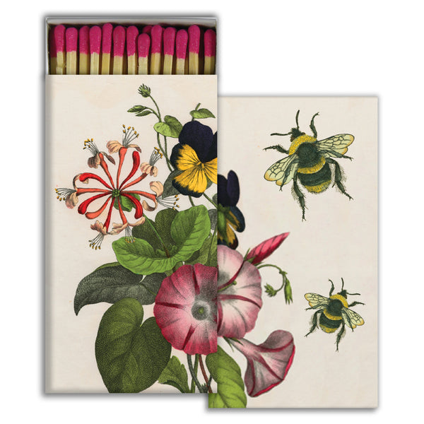 Matches - Bee, Pansy, Honeysuckle,  Morning Glory