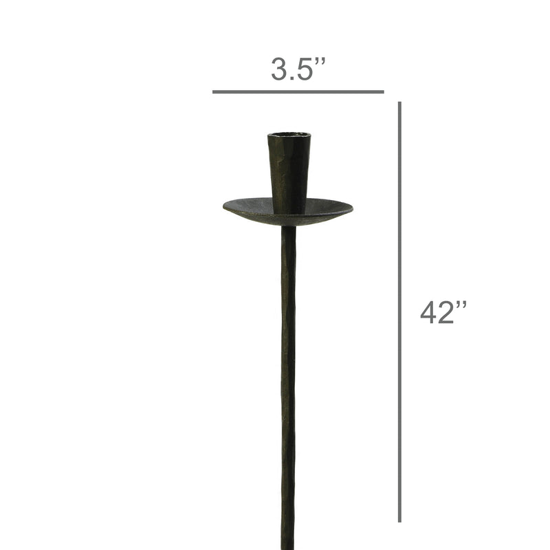 Garden Candle Stake Taper Holder