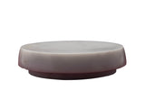 Marble Round Soap Dish 4"Dia -ST - White