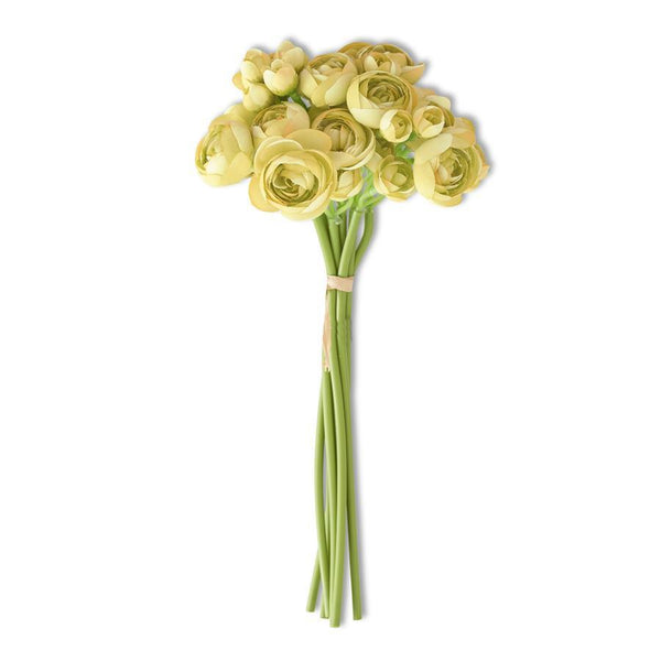 11" Yellow Ranunculus (7 Stems)