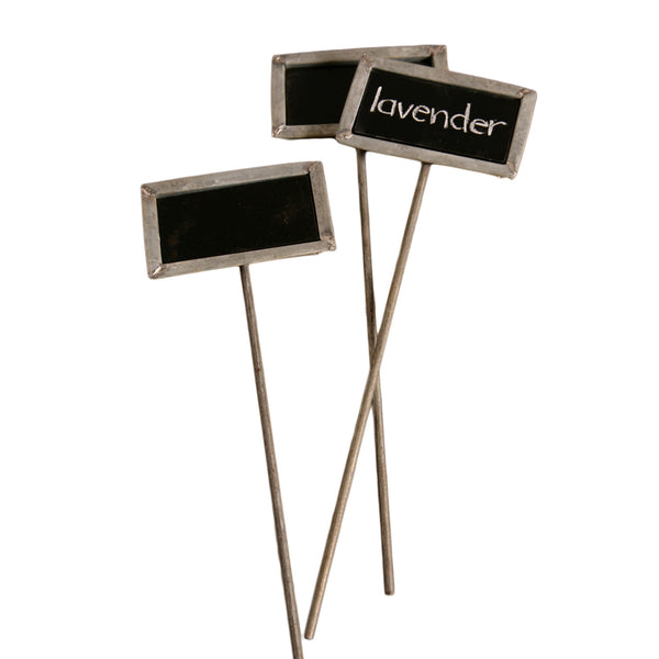 Chalkboard Garden Stake