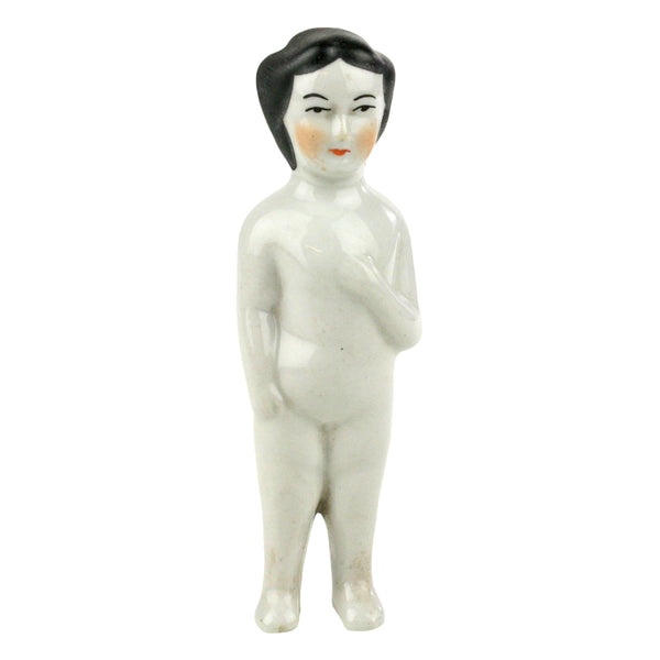 Ruby - Porcelain Girl Figurine - White