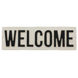 Cast Iron Sign - WELCOME
